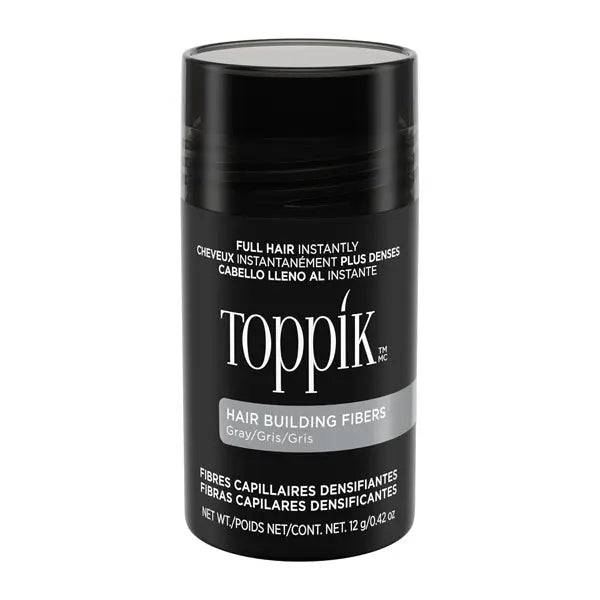 Toppik Hair Building Fibers, Fill In Fine or Thinning Hair Instantly Gray 0.42oz Toppik
